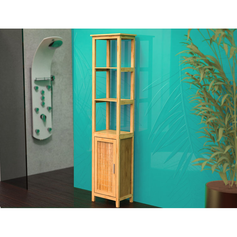 Eisl Bathroom 3 Shelves Bamboo Wayfair.co.uk